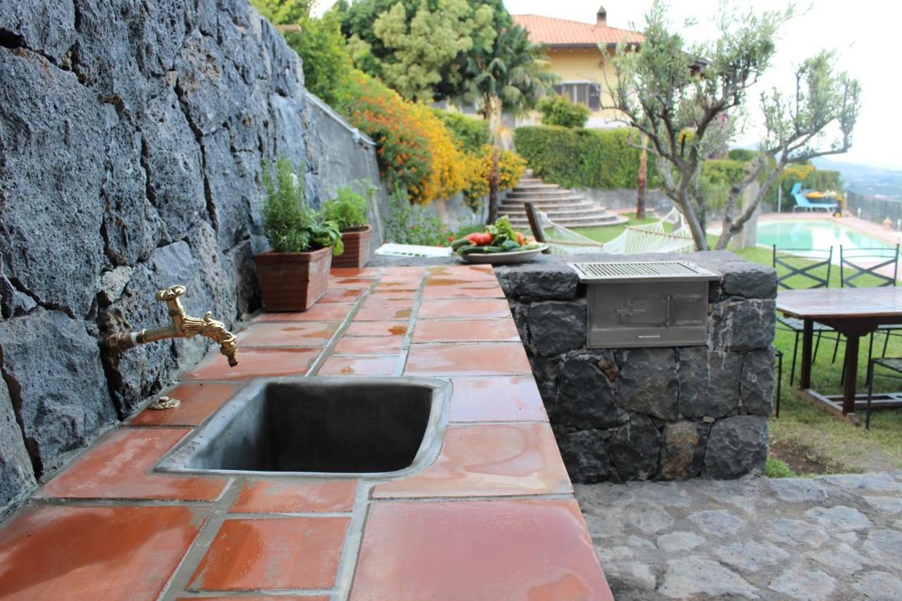 Open Land Holiday House Villa Fiumefreddo di Sicilia Buitenkant foto