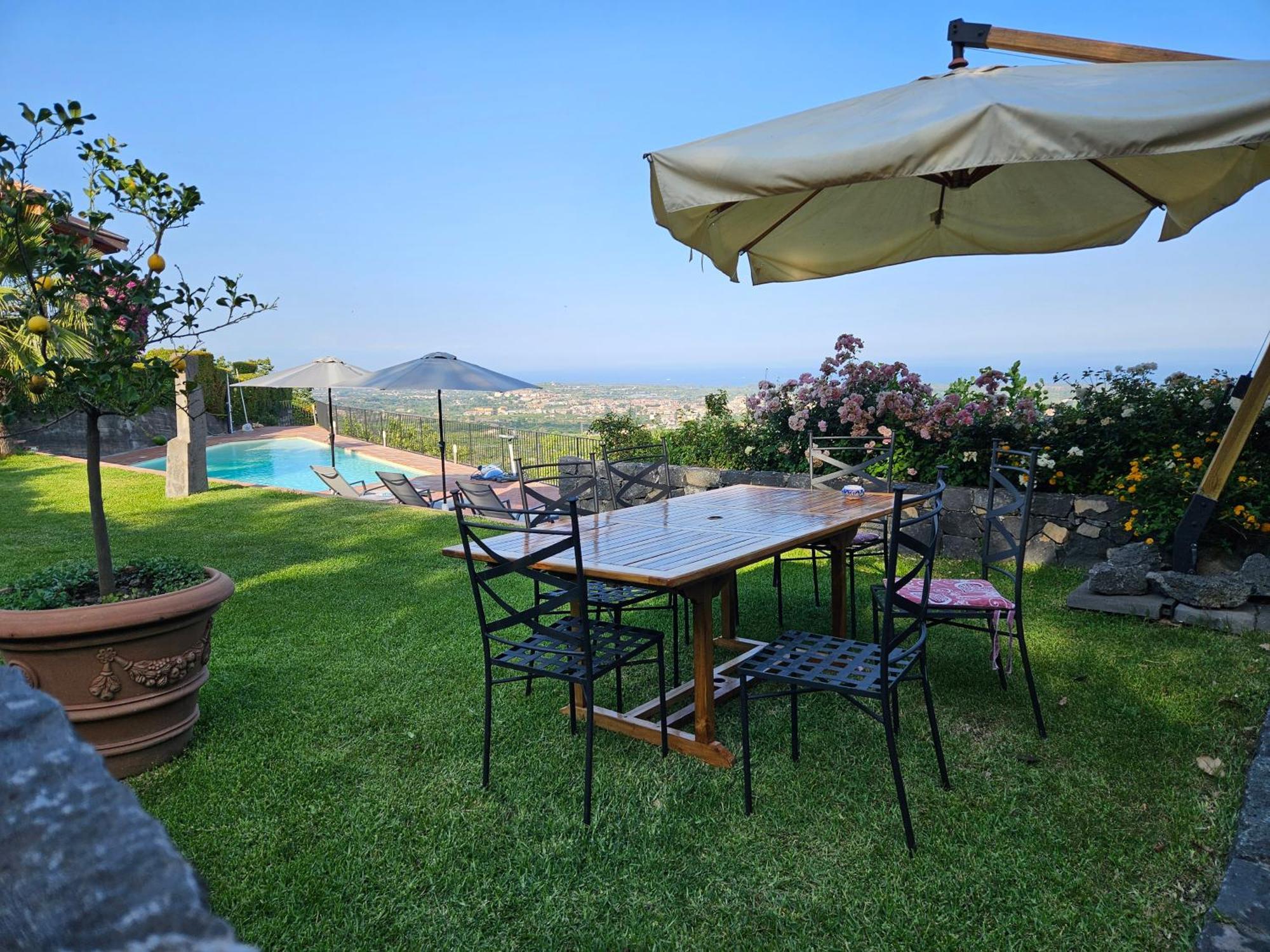 Open Land Holiday House Villa Fiumefreddo di Sicilia Buitenkant foto